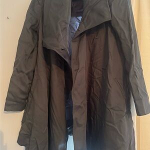 All Saints Gray and Black Garment Label